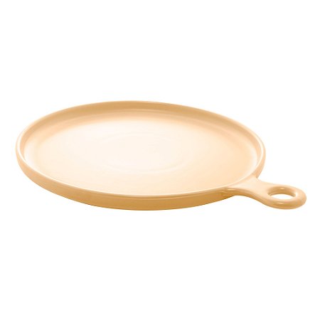 PRATO PORCELANA AMARELO 32cm