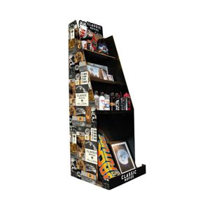 DISPLAY MADEIRA C/EXTENSÃO CLASSIC MOVIES 80x44x171cm
