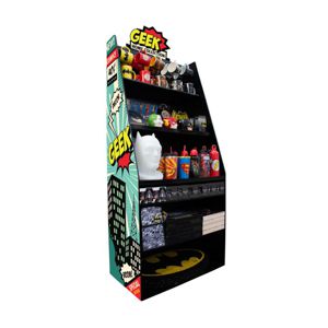 DISPLAY MADEIRA C/EXTENSÃO GEEK 60x44x171cm