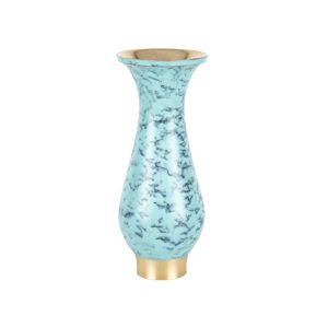 VASO DECORATIVO METAL DOURADO 4x9cm