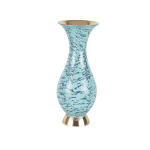 VASO DECORATIVO METAL DOURADO 4x9cm