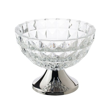 FRUTEIRA PRATA DIAMANT 26x20cm