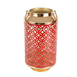 LANTERNA DECORATIVA METAL MARSALA 16x28cm