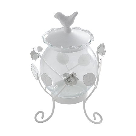 POTICHE DECORATIVO CINZELADO FERRO FUNDIDO ESMALTADO 800ml