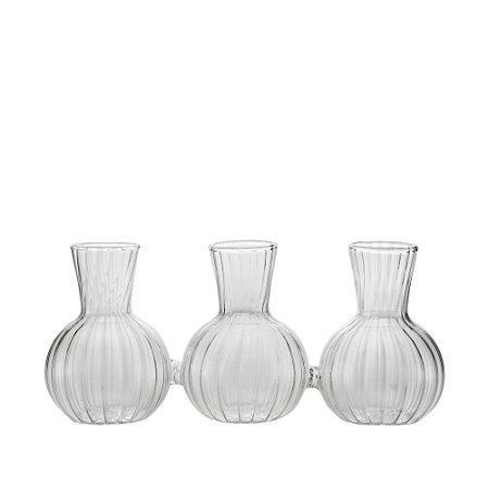 VASO VIDRO 19x6x9cm