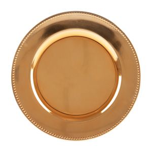 SOUSPLAT PLÁSTICO DOURADO 33cm