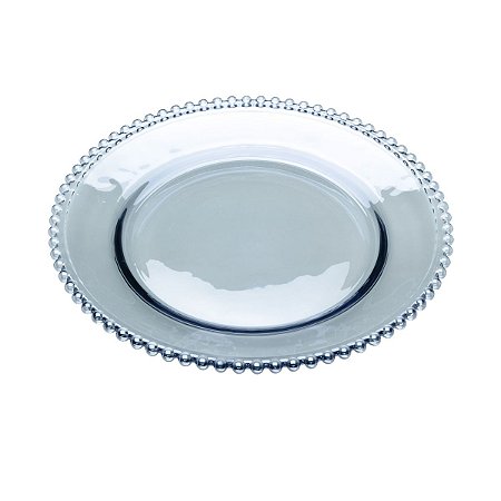 SOUSPLAT CRISTAL PEARL AZUL 32x3cm