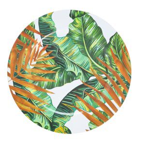 SOUSPLAT PLÁSTICO TROPICAL BRANCO 33cm