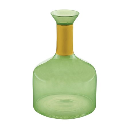 VASO VIDRO VERDE 15x23cm