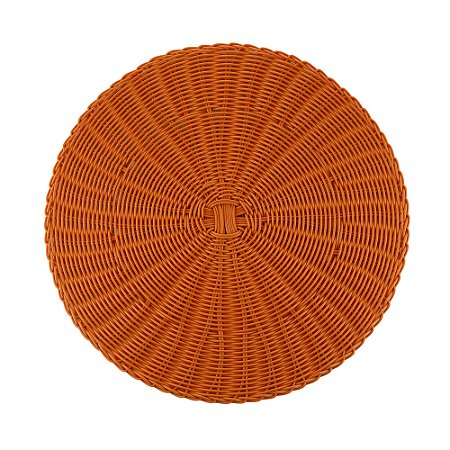 LUGAR AMERICANO PLÁSTICO LARANJA 38cm