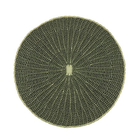 LUGAR AMERICANO MIX RATTAN CINZA 38cm