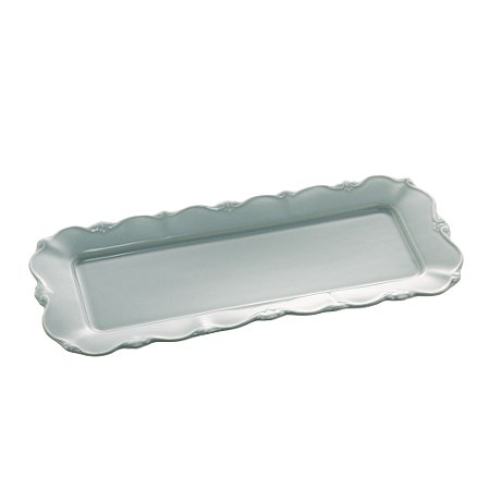 TRAVESSA PORCELANA FANCY MENTA 35x16x2cm