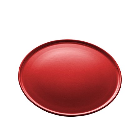 PRATO RASO CERÂMICA VADIM VERMELHO 27cm