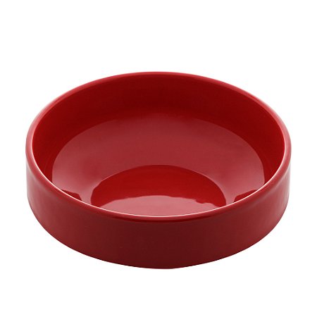 BOWL CERÂMICA VADIM VERMELHO 16x6cm