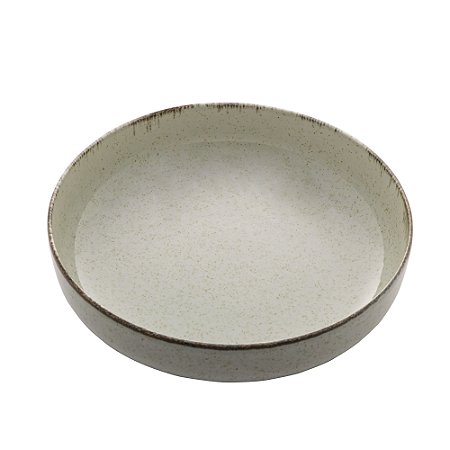 PRATO FUNDO PORCELANA REACTIVE VERDE 20cm