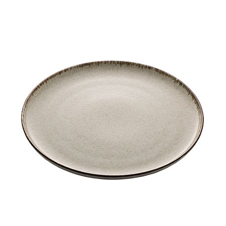 PRATO RASO PORCELANA REACTIVE VERDE 27cm