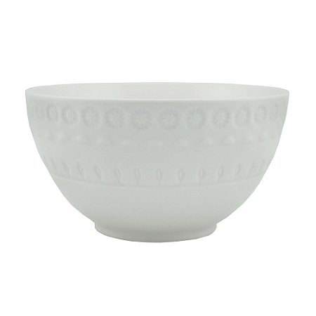 BOWL PORCELANA GRACE BRANCO 15cm