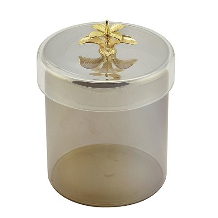 POTICHE DECORATIVO VIDRO FURTA-COR 10x13cm