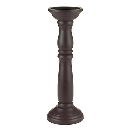 CASTIÇAL MDF ROXO 11x32cm