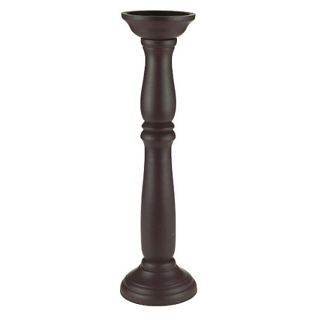 CASTIÇAL MDF ROXO 11x39cm