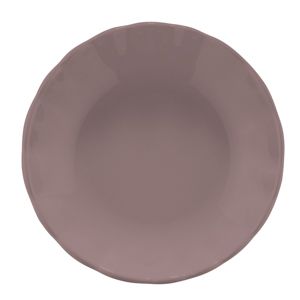 PRATO FUNDO PORCELANA BERGAMA PLUM 20cm