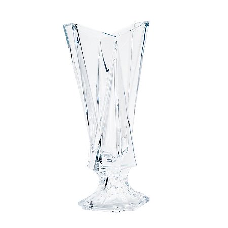 VASO DE CRISTAL ECOLÓGICO C/PÉ SPECTRAL 17,5X13X40cm