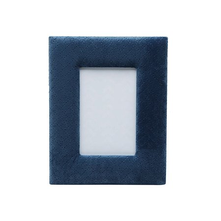 PORTA-RETRATO PLÁSTICO AZUL 10x15cm