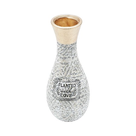 VASO DECORATIVO CERÂMICA 12x30cm