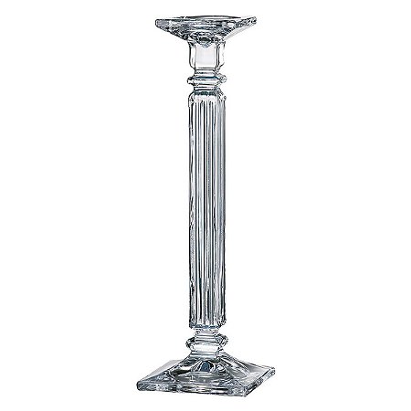 CASTIÇAL DE CRISTAL ECOLÓGICO EMINENCE 12,7X12,7X41,2cm