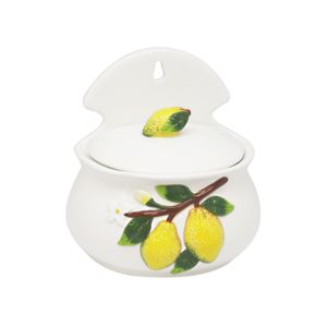 SALEIRO CERÂMICA LEMONS 14x10,5x15cm