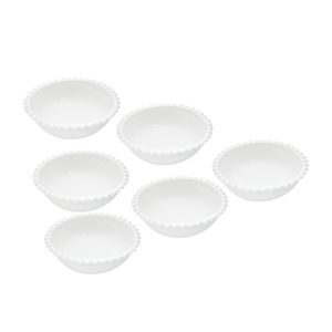 CJ 6 BOWLS DE PORCELANA 11x4cm