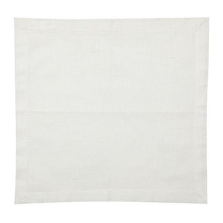CJ 2 GUARDANAPOS PONTO AJOUR ALGODÃO LUXO OFF WHITE 40x40cm