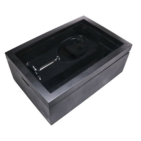 CAIXA P/VINHO C/1 TACA P/1 GARRAFA