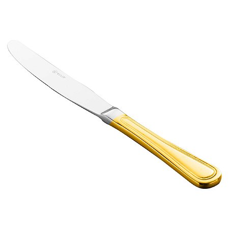 (DZ) FACA P/SOBREMESA AVALON PVD DOURADO