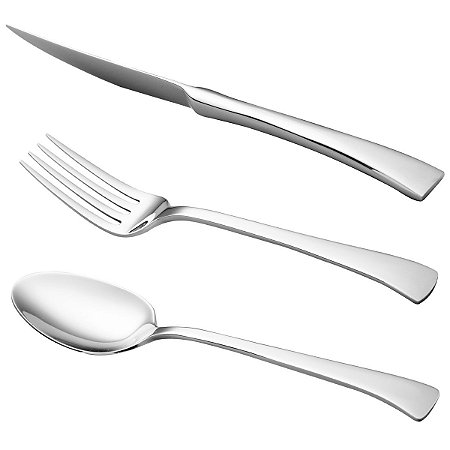 FAQUEIRO 30PC AÇO INOX BERNA C/ESTOJO DE MADEIRA