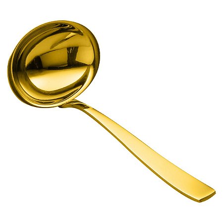 (UN) CONCHA P/MOLHO PVD DOURADO PISA