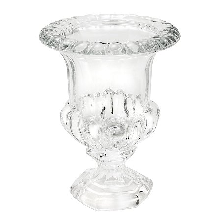 VASO DE CRISTAL C/PÉ SUSSEX 12X15CM
