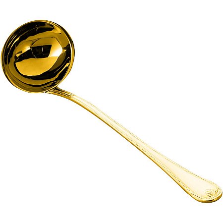 (UN) CONCHA P/SOPA PVD DOURADO CHRIS