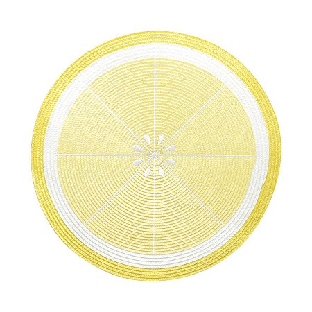 LUGAR AMERICANO DE POLIÉSTER LIMÃO SICILIANO 38cm