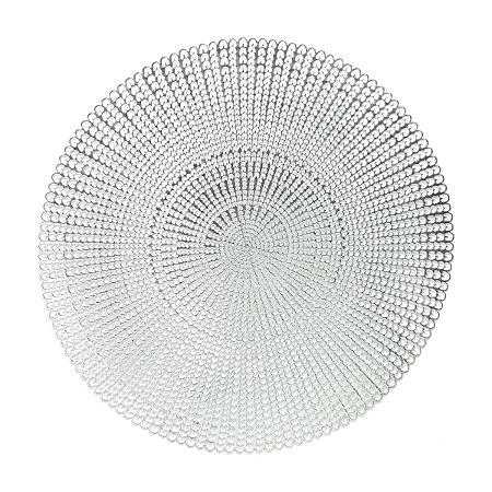 LUGAR AMERICANO DE PVC LUX SILVER 40CM