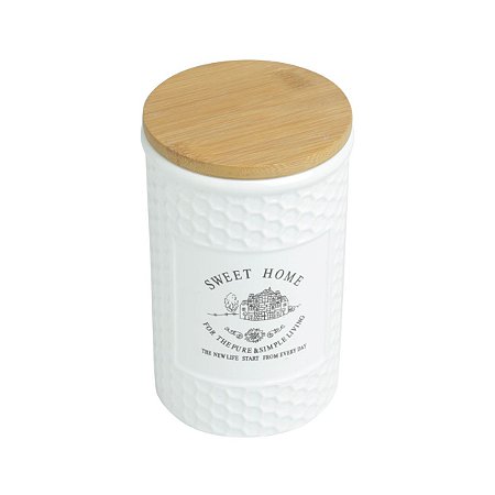 POTE DE PORCELANA SWEET HOME 1L