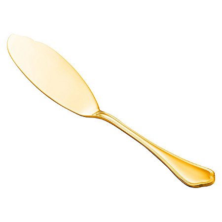 (UN) ESPÁTULA P/SERVIR PEIXE PVD DOURADO ZURICH