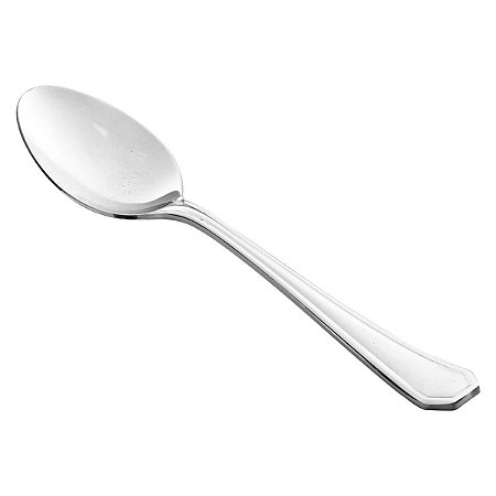 (DZ) COLHER P/SOBREMESA AÇO INOX HEXAGONAL 18/0 3.0 / 45g