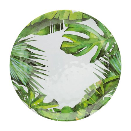 PRATO DE MELAMINA RASO LEAVES 26,5X2cm