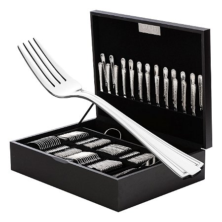 FAQUEIRO 130PC AÇO INOX CAPRI FORJADO LISO S/CAIXA