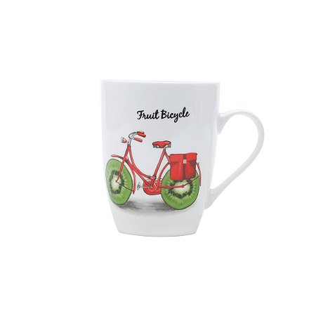 CANECA DE PORCELANA BIKE KIWI 350ML