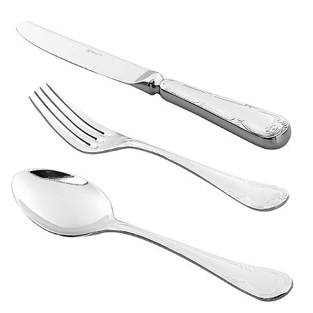 FAQUEIRO 130PC PRATA ROYAL S/ESTOJO