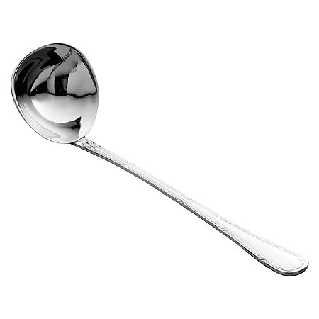 (UN) CONCHA P/SOPA AÇO INOX CROISÉ