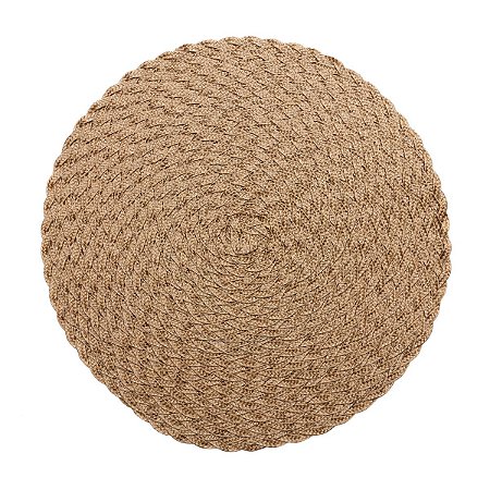 LUGAR AMERICANO DE PLÁSTICO LEAF MARROM 38CM