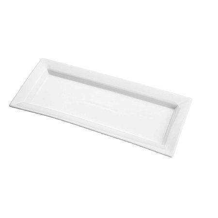 TRAVESSA DE PORCELANA RETANGULAR 32,5X13,5cm